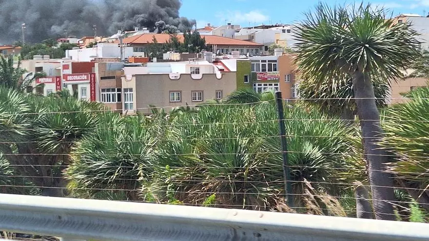 Incendio en Carrizal
