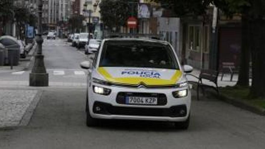 Bajan las sanciones policiales en Mieres y Langreo