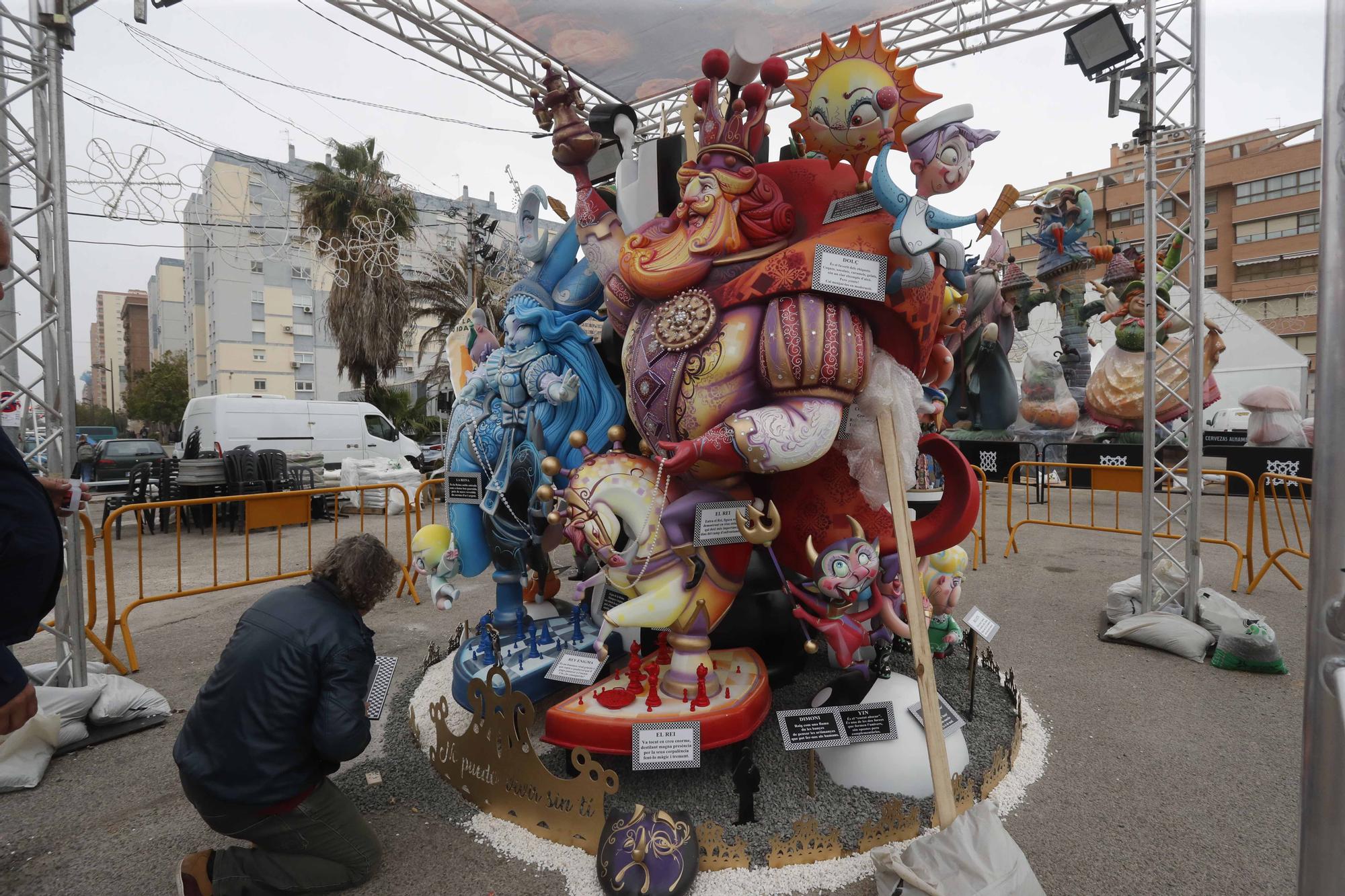 Todos los detalles de la Falla infantil Barrio de Beteró