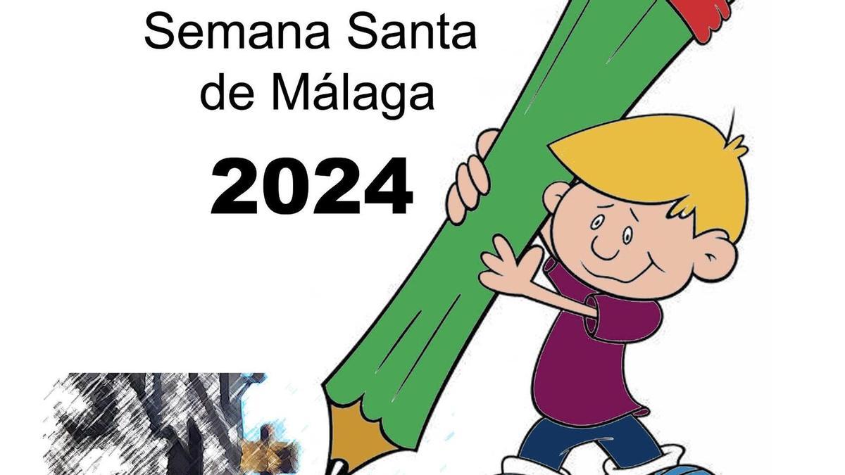 Concurso para el cartel infantil de la Semana Santa de Málaga.