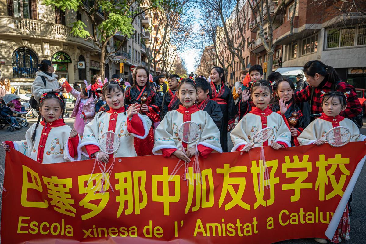 Barcelona celebra el Año Nuevo Chino