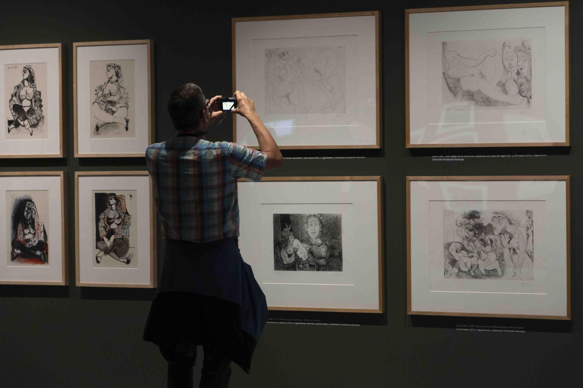 Picasso y la modelo