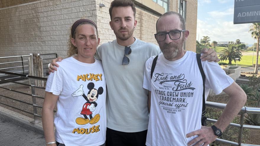 Arminda González, madre de Zeben: &quot;Soy optimista, mi hijo saldrá adelante; gracias a toda la familia de la UD Las Palmas por el apoyo&quot;