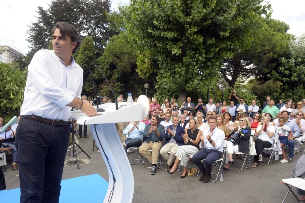 Feijóo presenta en A Coruña la candidatura del PP