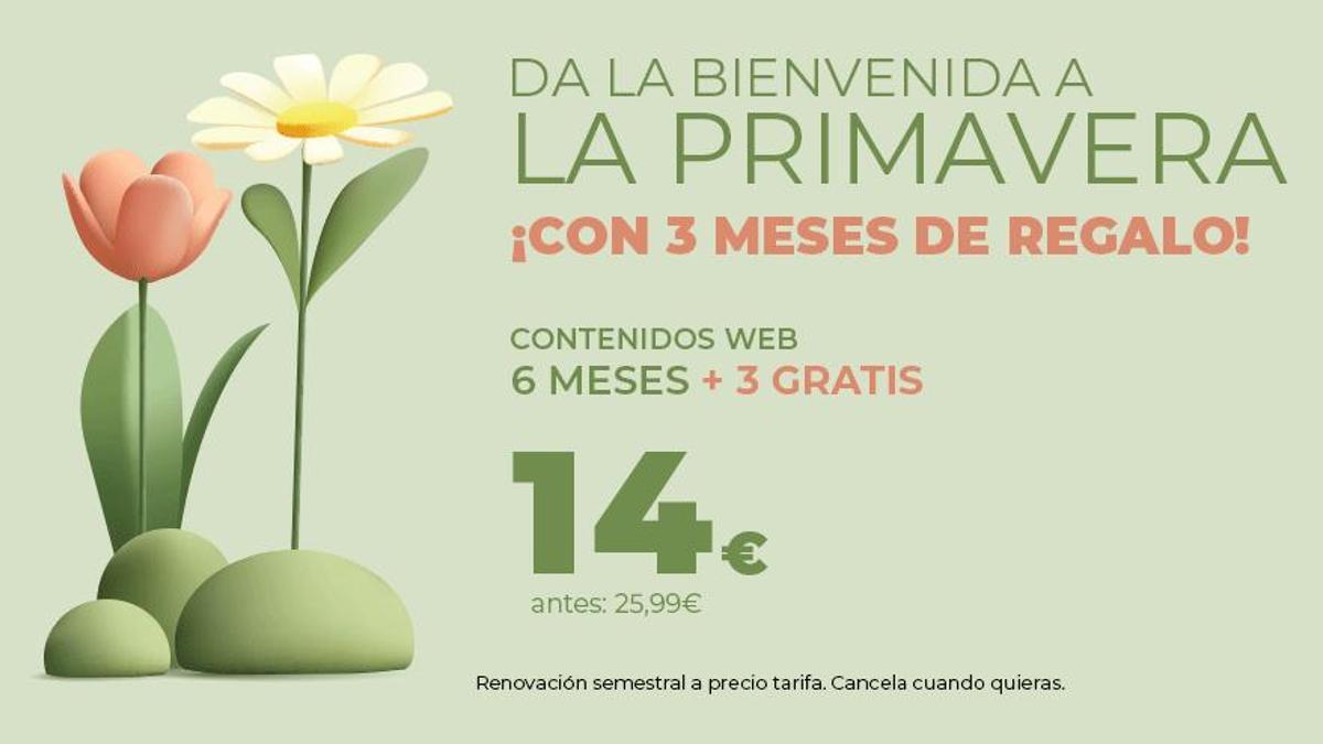 Oferta para hacerte suscriptor