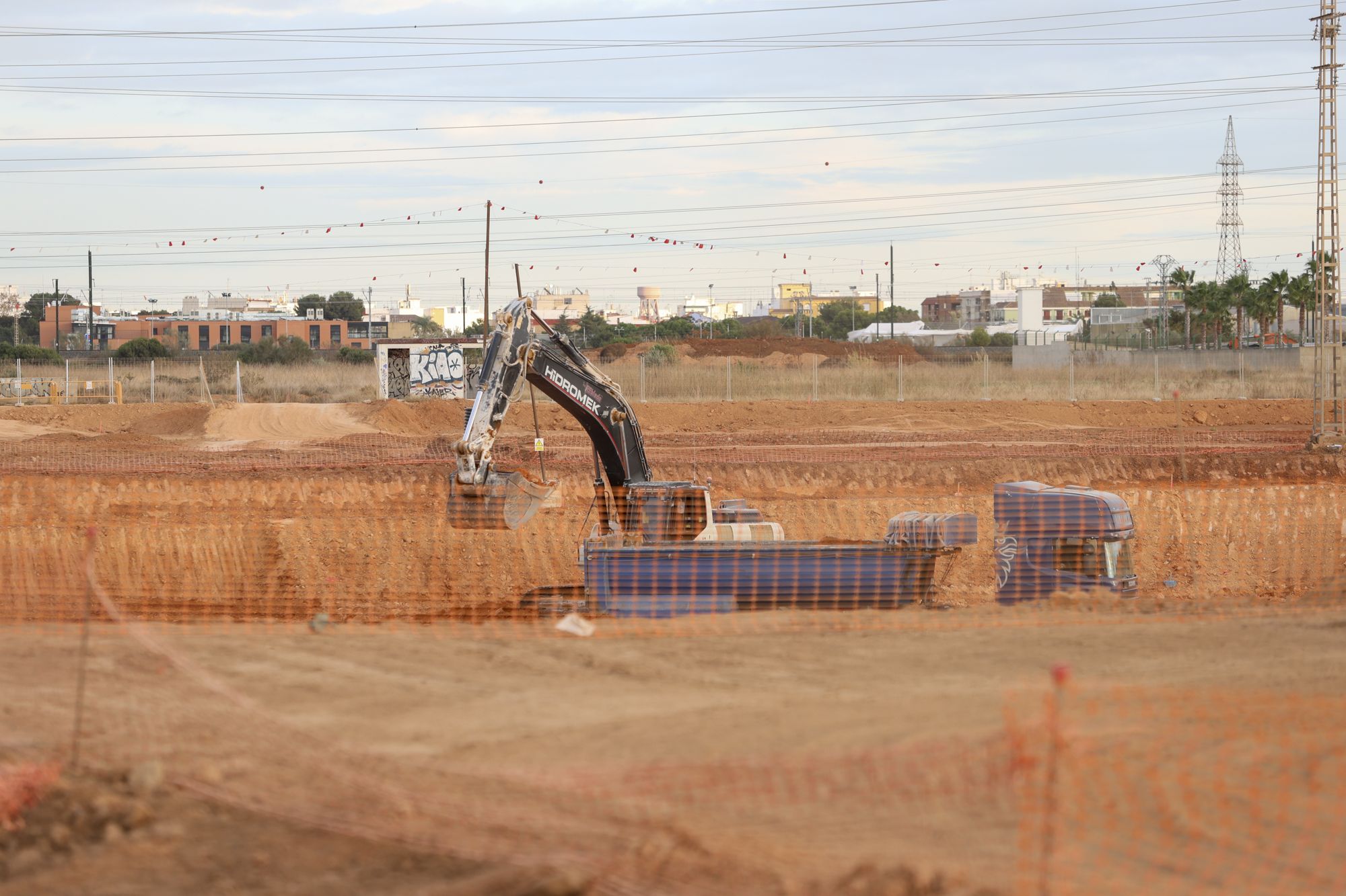 Así avanzan las obras de la depuradora de Torrent