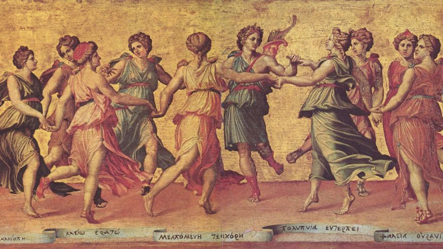 En el mundo clásico, las musas eran los agentes de la creatividad de los mortales en las diversas facetas del arte: la música, el teatro, la poesía, la danza...