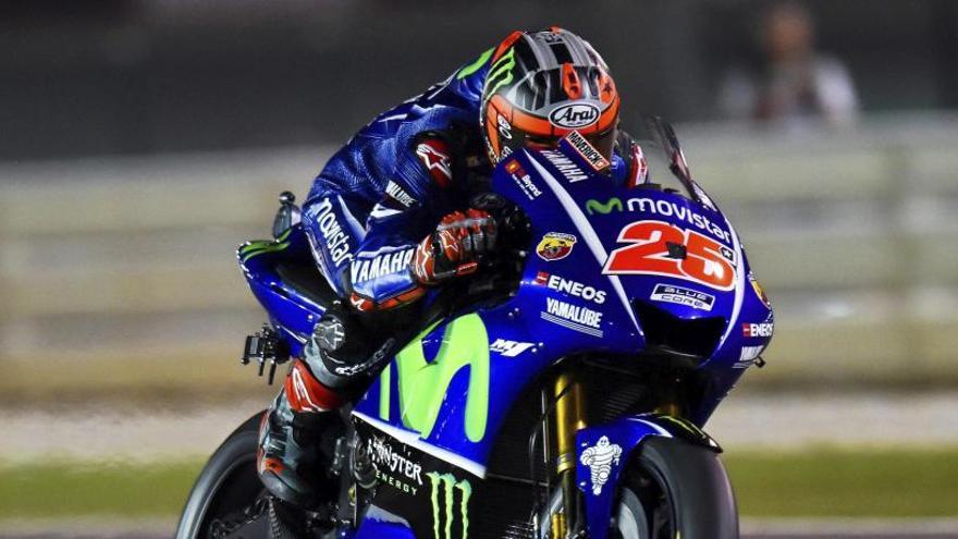 Maverick Viñales estrena l&#039;any liderant els lliures