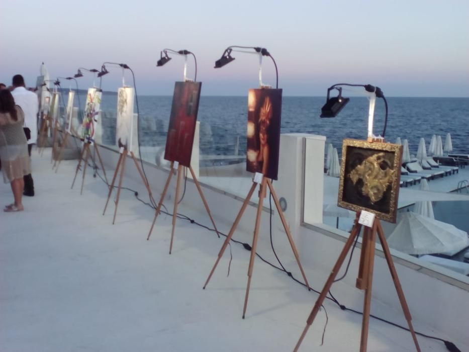 Arte y arqueología se unen en la exposición 'Artistes per sa Galera'