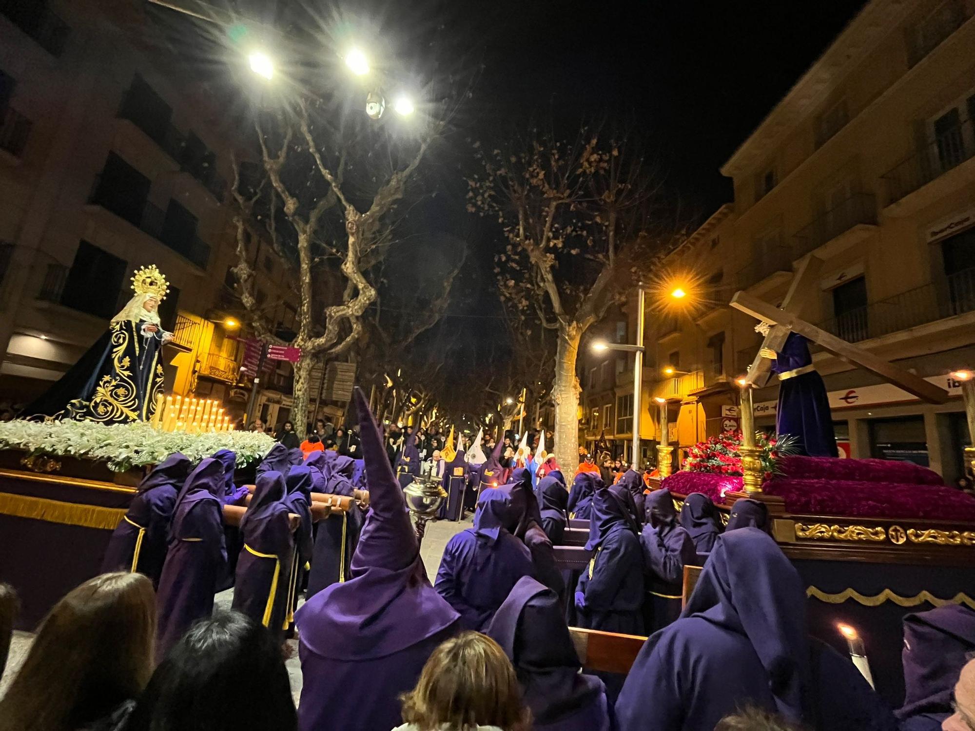 FOTOGALERÍA | Procesión extraordinaria del Santo Encuentro en Barbastro