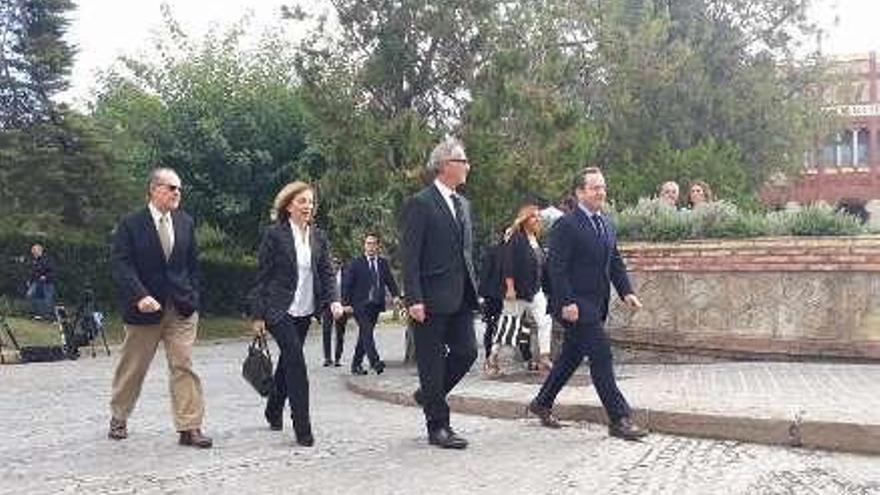 Familia y amigos despiden a Caballé