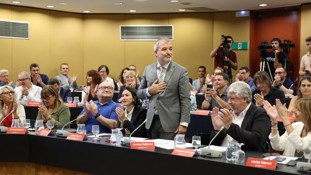 Jaume Collboni, recién nombrado nuevo presidente del AMB 2023-2027.