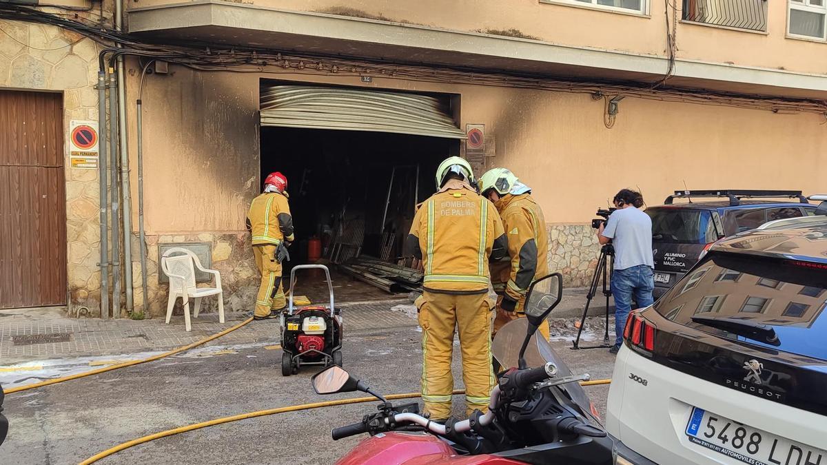 INCENDIOS GARAJES MALLORCA |Un incendio en un garaje de Palma se ...