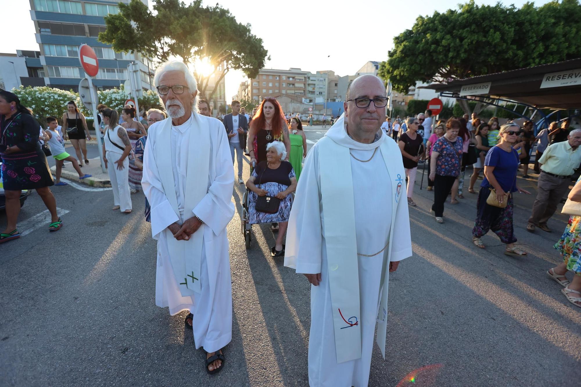 La gent de la mar de Castelló, Vinaròs i Burriana s'encomana a la Verge del Carme