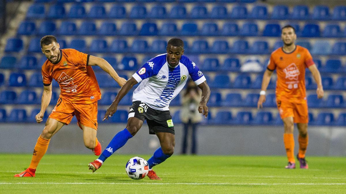 Imagen del primer partido del Hércules