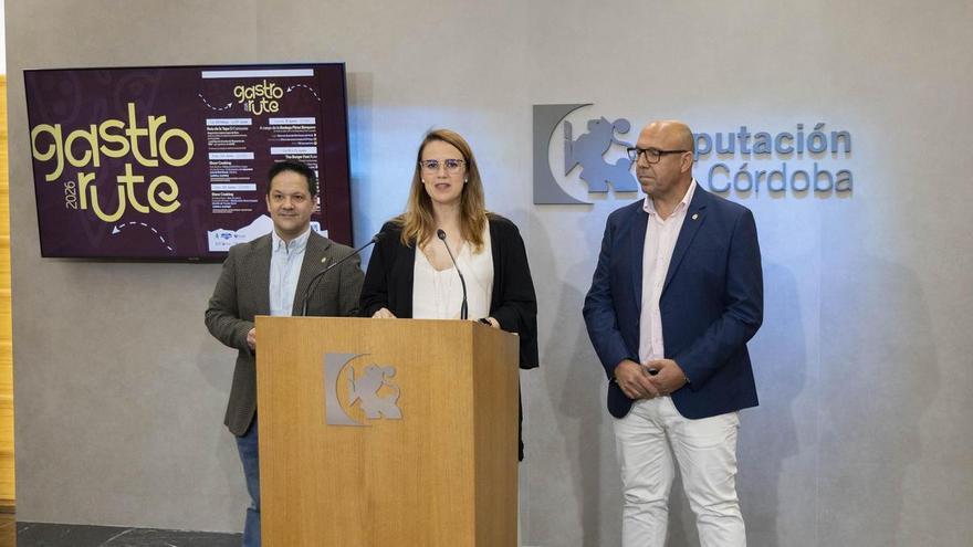 La Diputación de Córdoba promociona el turismo y la cocina local ruteña en una nueva edición de GastroRute 2026