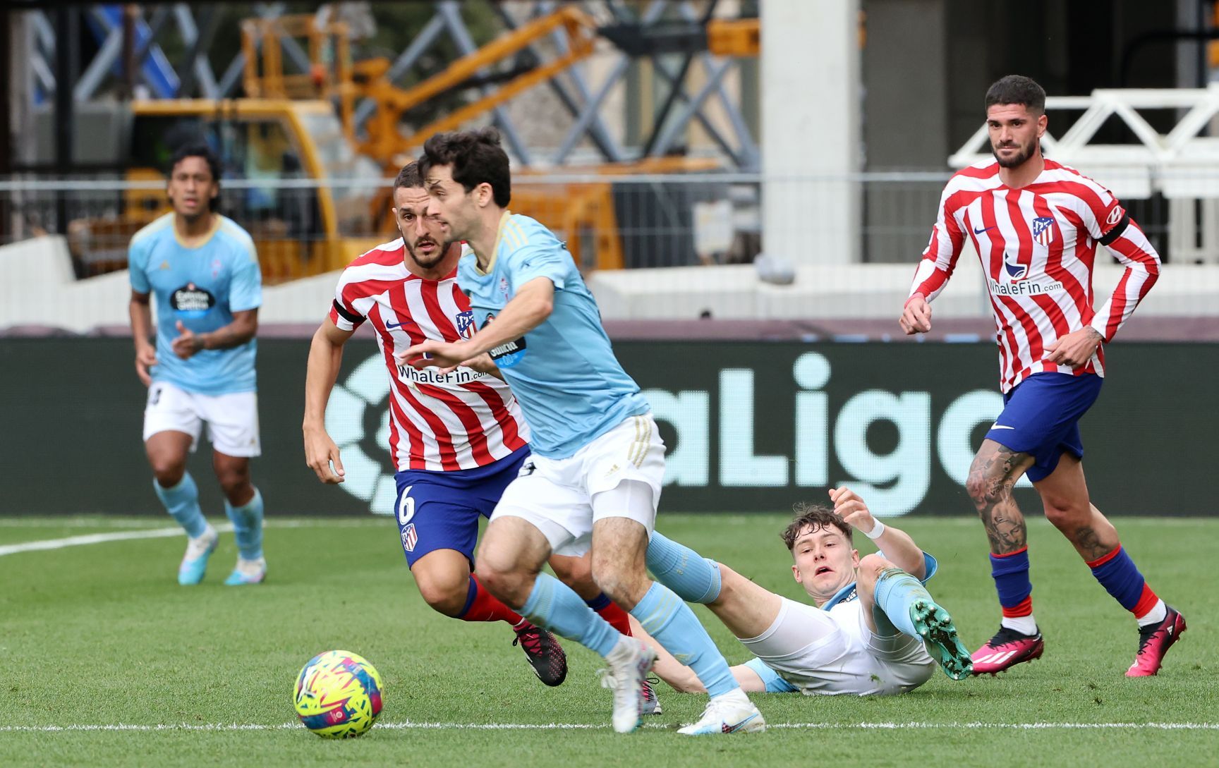 Las mejores imágenes del Celta-Atleti