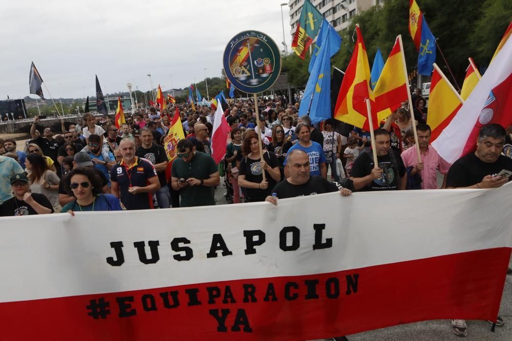 Manifestación Policías y Guardias Civiles