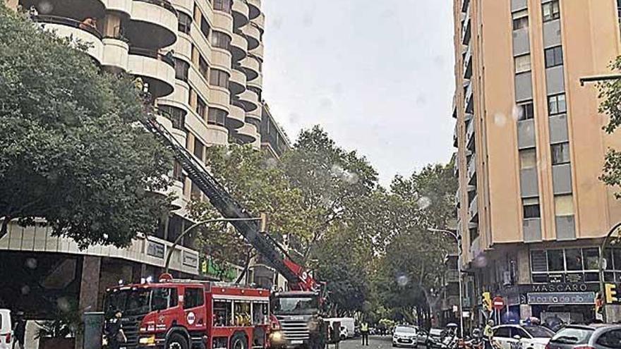 El edificio Miret tiene once plantas de altura.