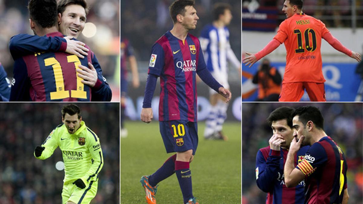 Leo Messi cambia radicalmente desde Anoeta