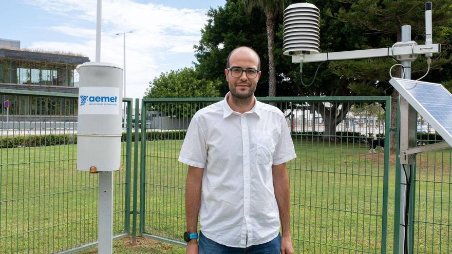 Jorge Rodríguez, portavoz adjunto de Aemet Baleares: "Nunca habíamos tenido cuatro olas de calor en un mismo verano en Mallorca"
