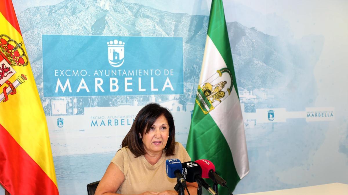 La directora general de Cultura del Ayuntamiento de Marbella, Carmen Díaz