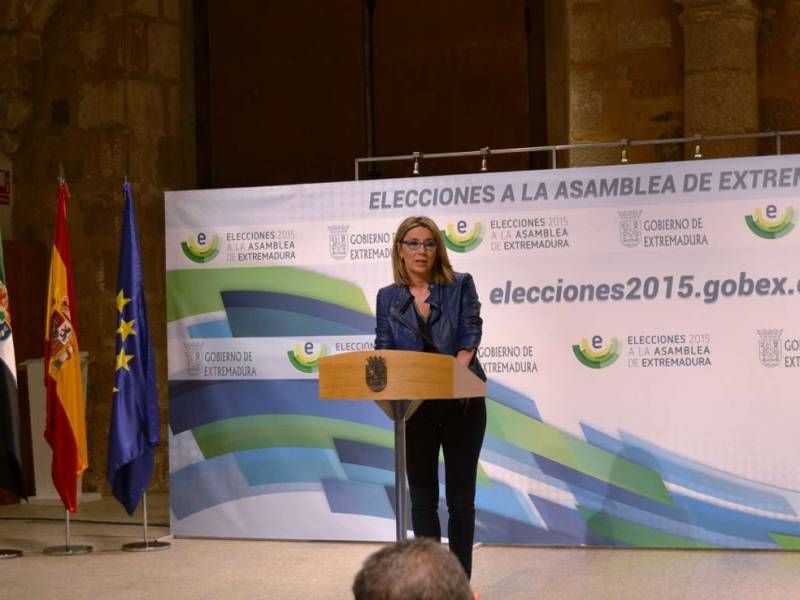 Imágenes de la jornada electoral en Extremadura