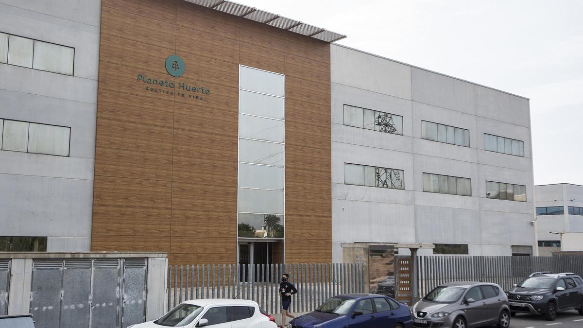 La sede de la compañía alicantina de comercio electrónico Planeta Huerto.