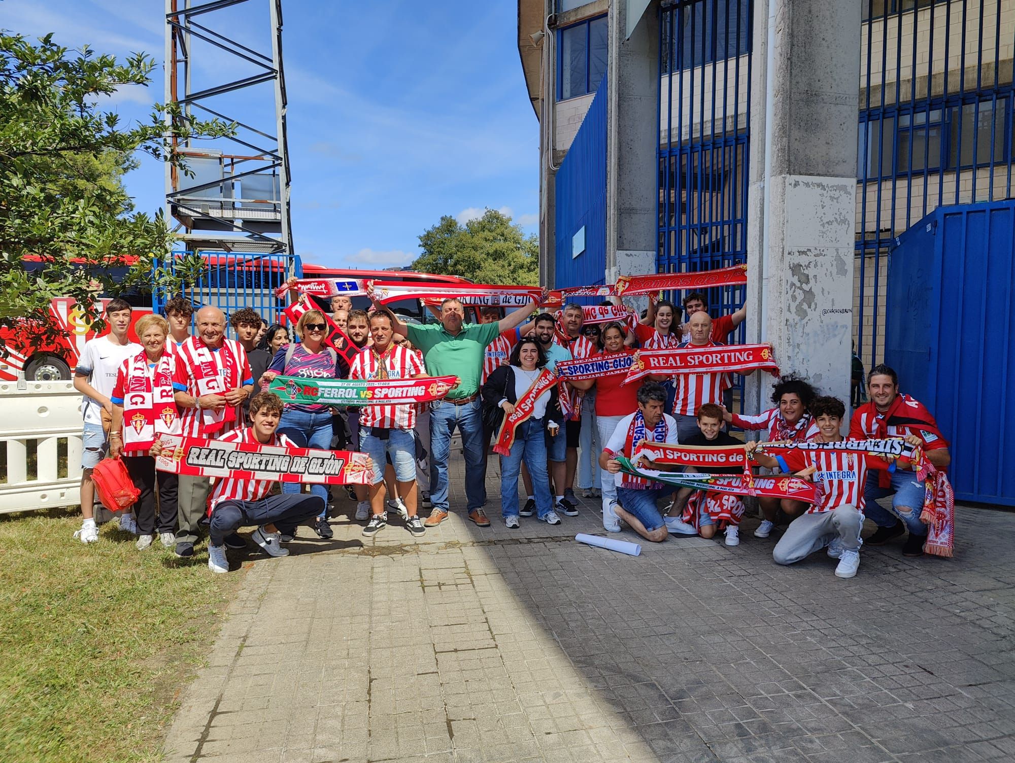 Mareona del Sporting en Ferrol