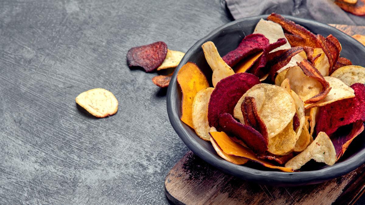 Chips de verduras.