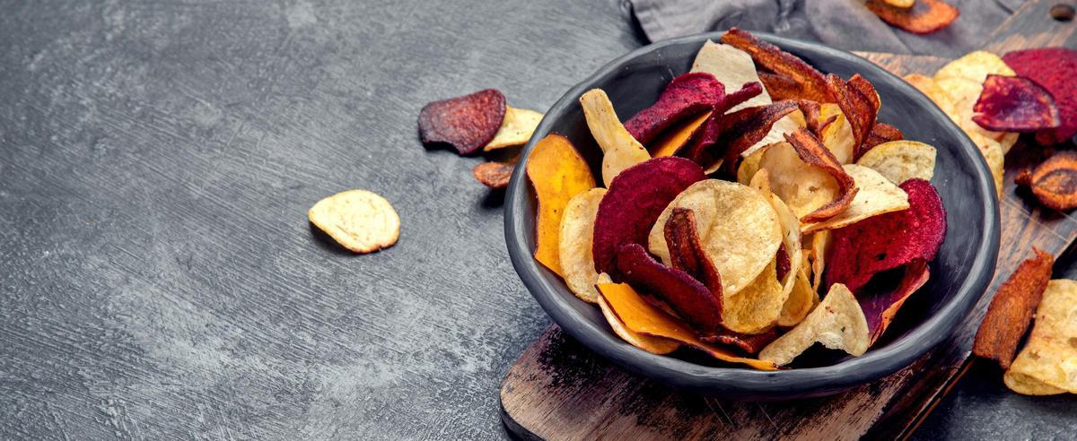 Chips de verduras.