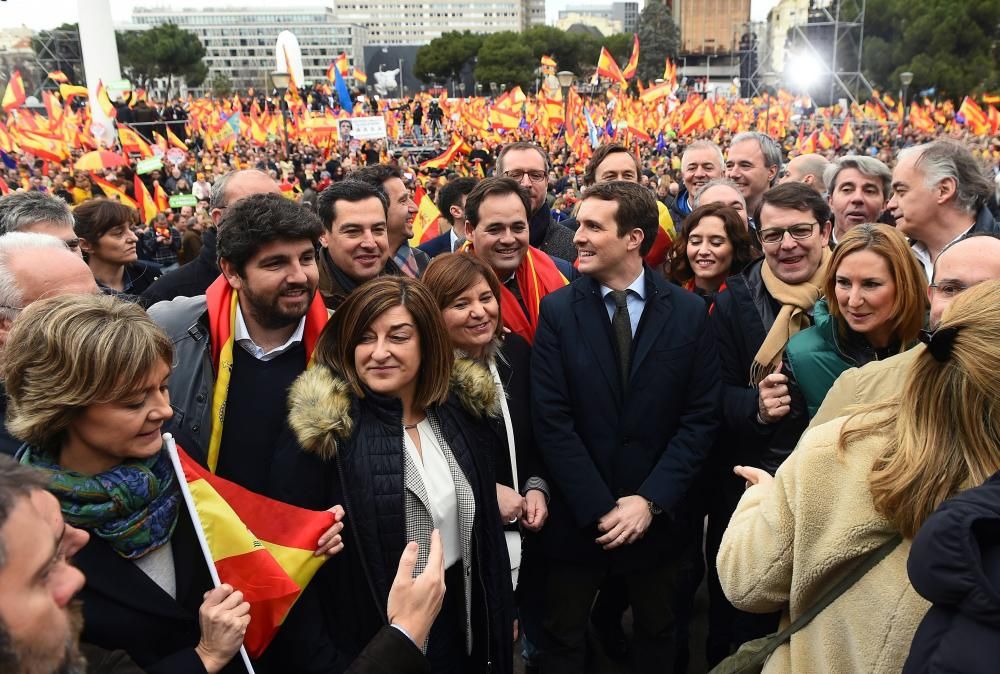 Políticos valencianos se suman a la protesta en Madrid