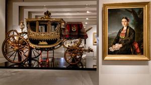La Galería de las Colecciones Reales, en el Palacio Real de Madrid, donde el Gobierno recibirá a la Comisión Europea este lunes.