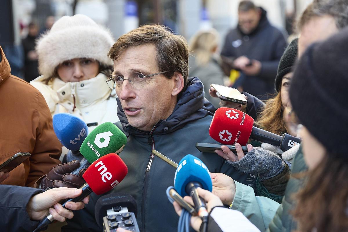 El alcalde de Madrid, José Luis Martínez-Almeida