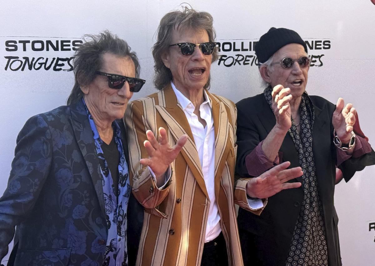 Los "Rolling Stones" detienen el tiempo