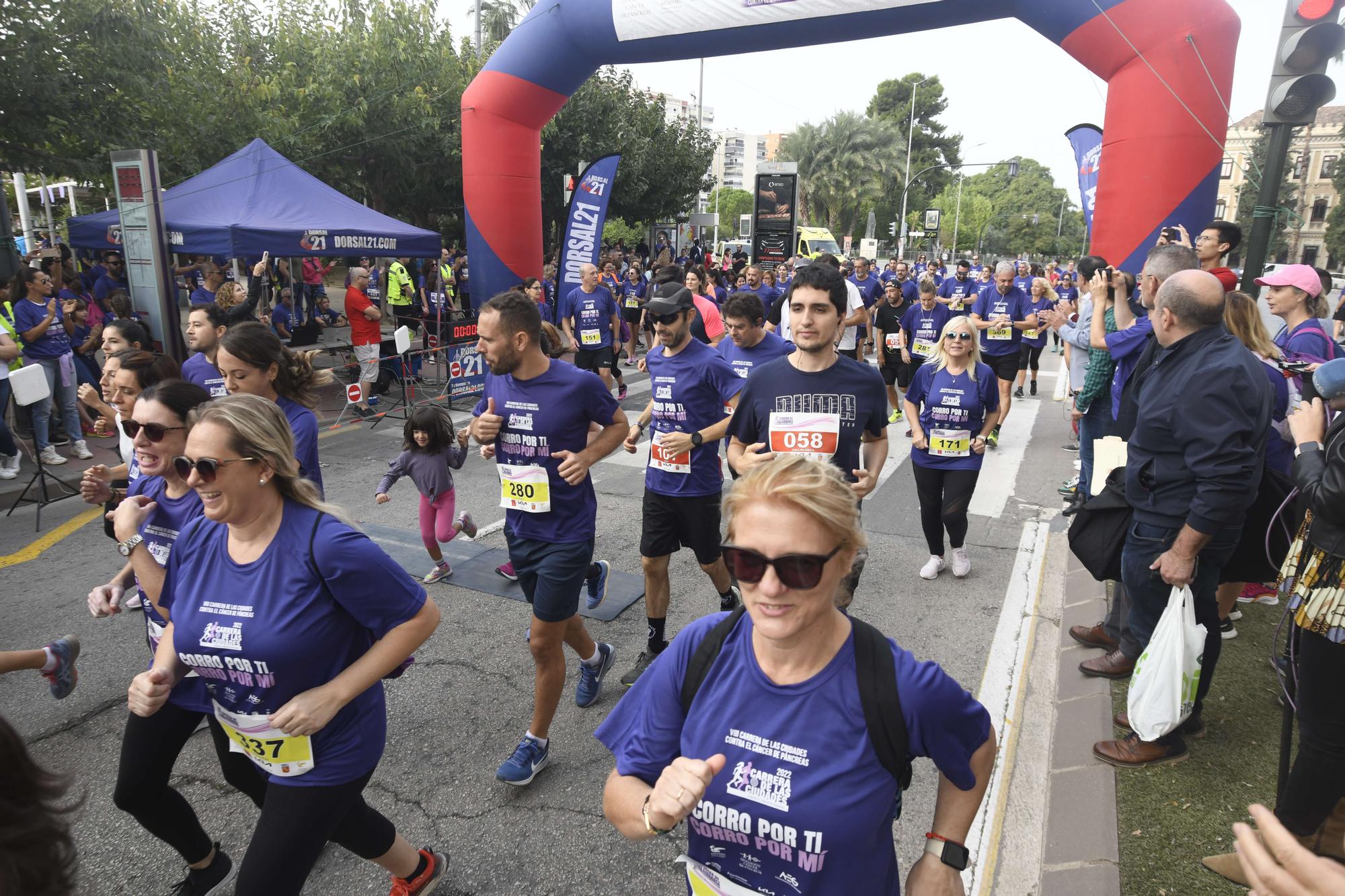 Carrera contra el cáncer de páncreas en Murcia