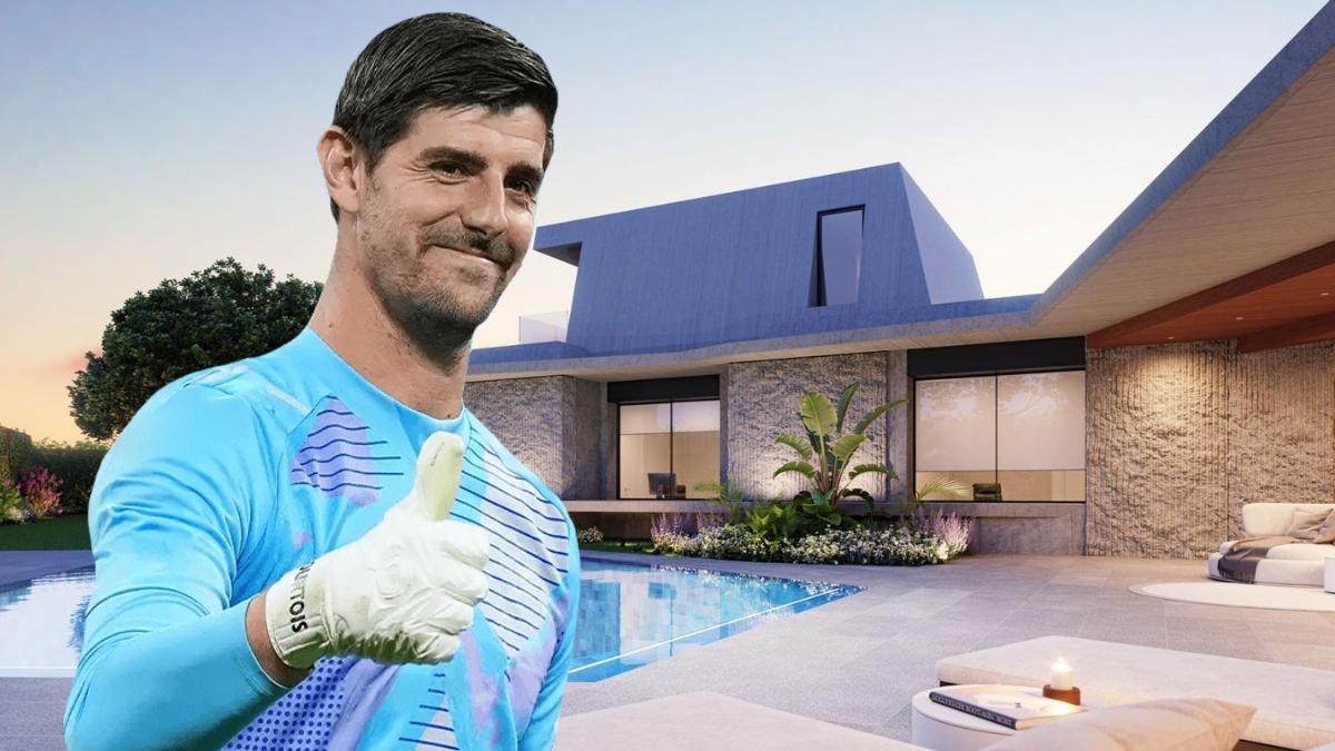 Así es la casa de Thibaut Courtois en Las Lomas