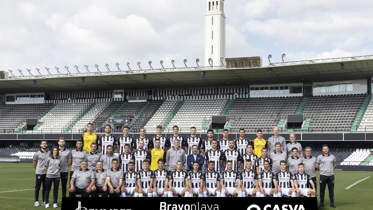 Plantilla del CD Castellón en la presente temporada 2020/21.