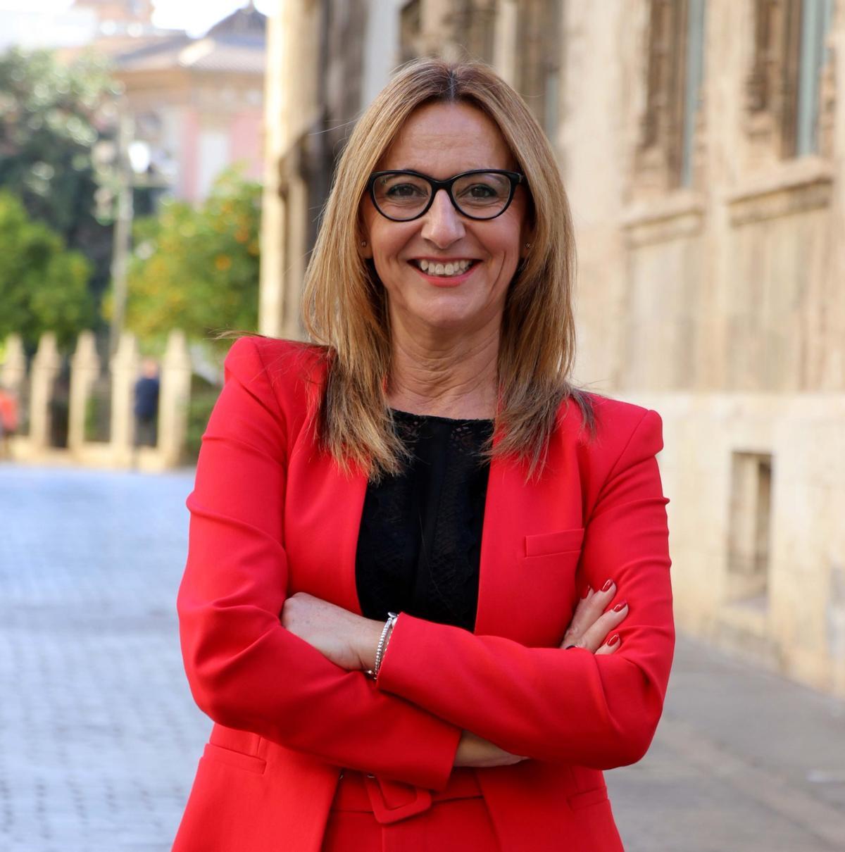 La vicepresidenta de la Diputació, Maria Josep Amigó.