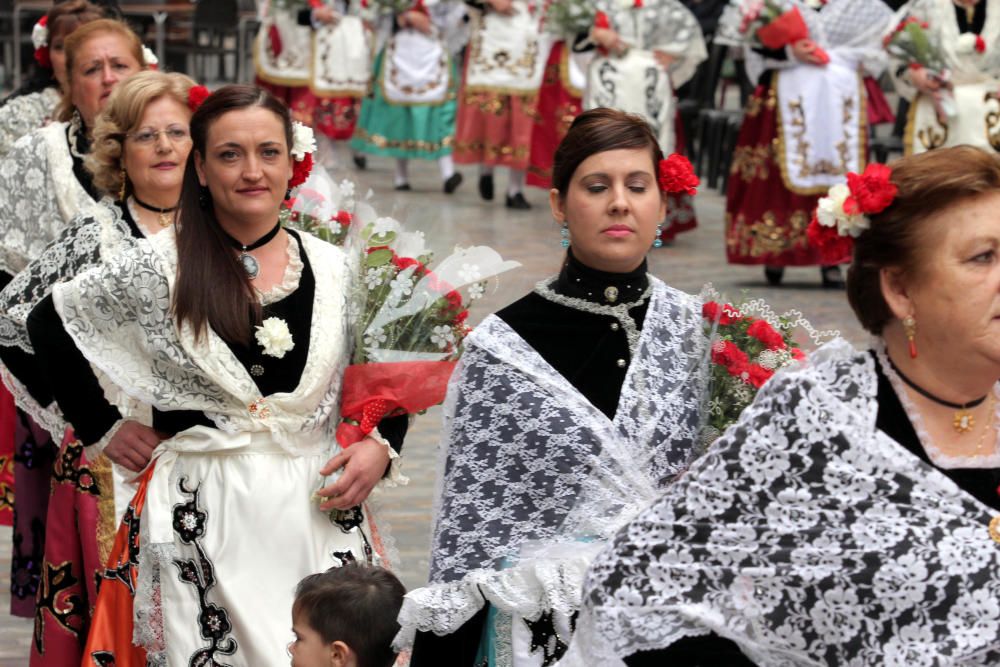 Ofrenda floral a la Virgen de la Caridad de Cartagena