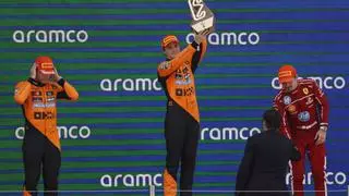 Piastri brilla en Barcelona, Alonso puntúa y Verstappen se desquicia
