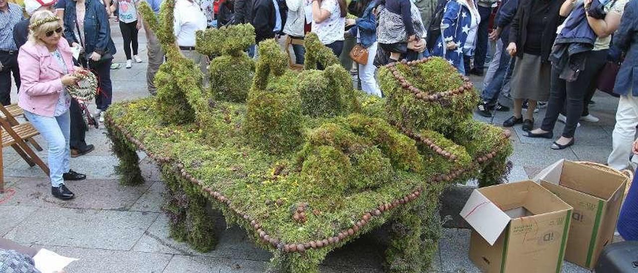 Los Maios, una de las fiestas tradicionales de la ciudad. // Iñaki Osorio