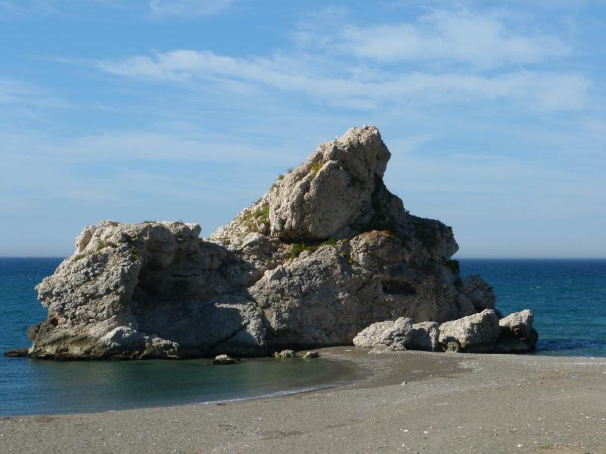 Playa Peñón del Cuervo, Málaga