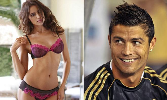 Irina y Cristiano Ronaldo