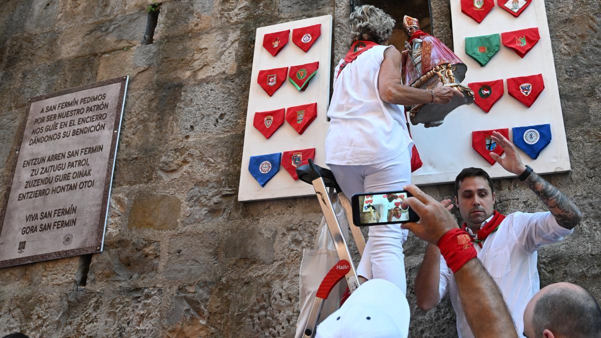 Tercer encierro de los sanfermines 2023