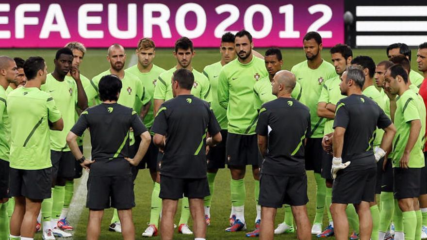 Portugal prepara el choque ante España.