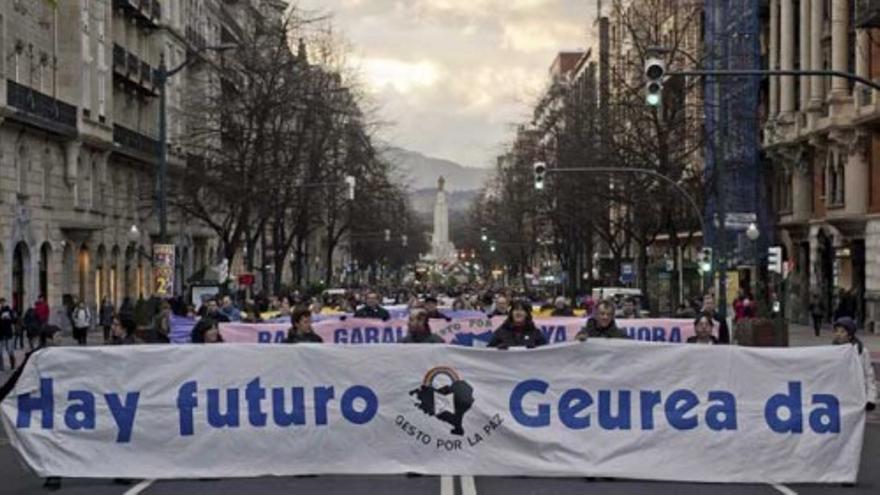 Gesto por la Paz celebra su última manifestación