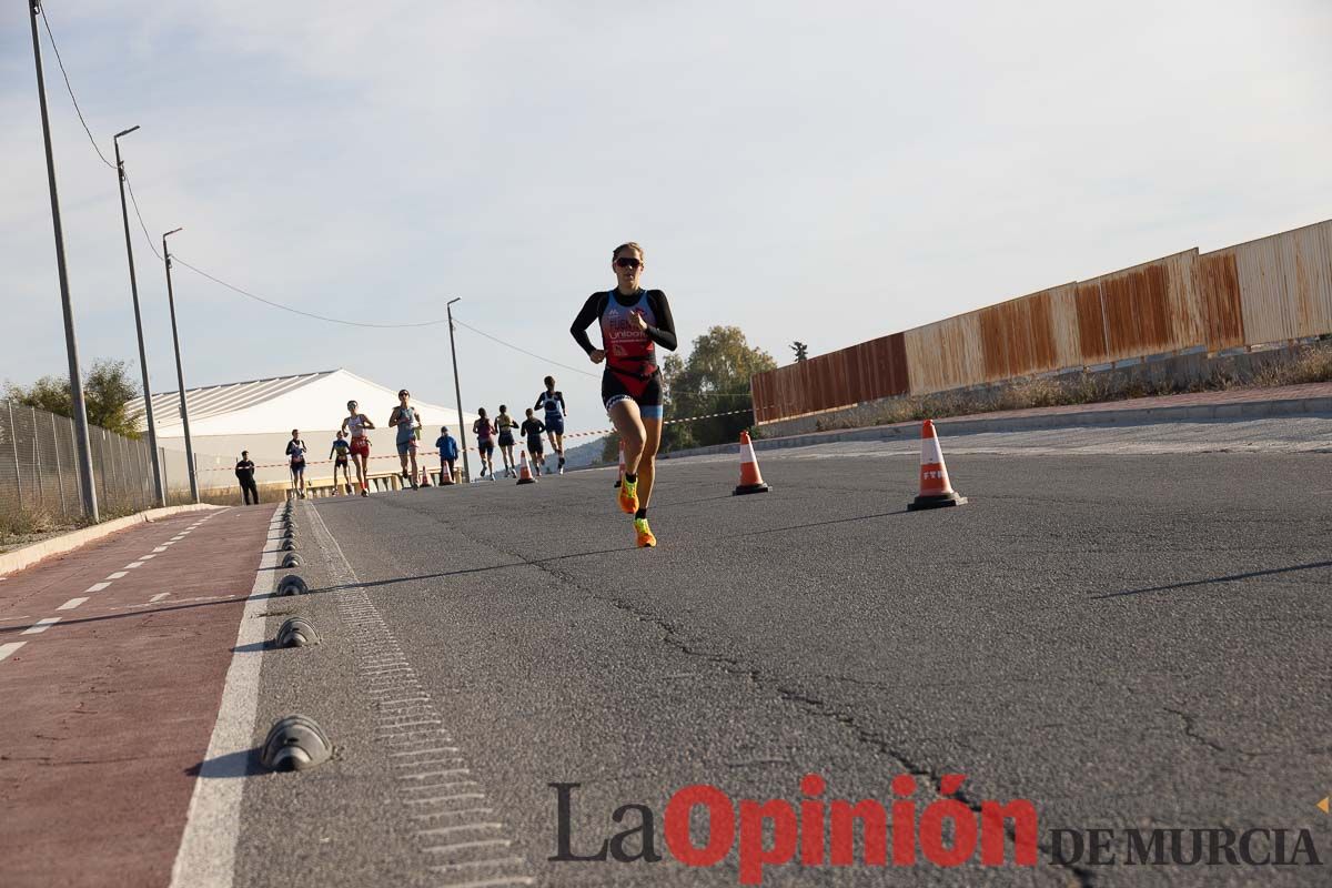 Campeonato Regional de Duatlón por relevos Súper Sprint en Calasparra (carrera a pie)