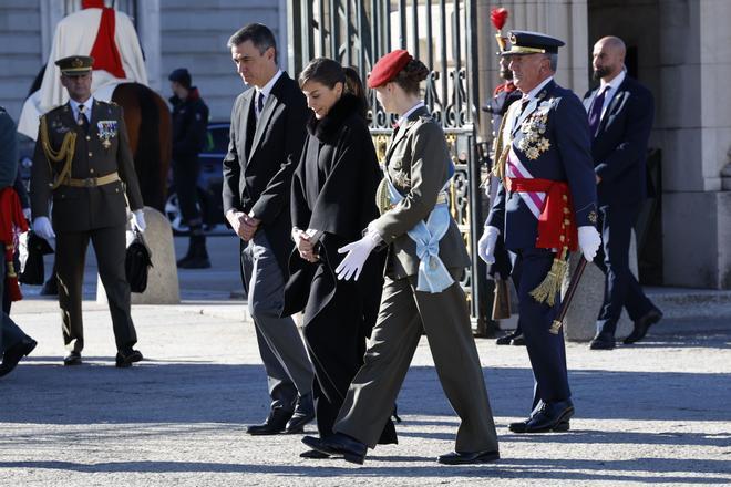 Pascua Militar en el Palacio Real en Madrid