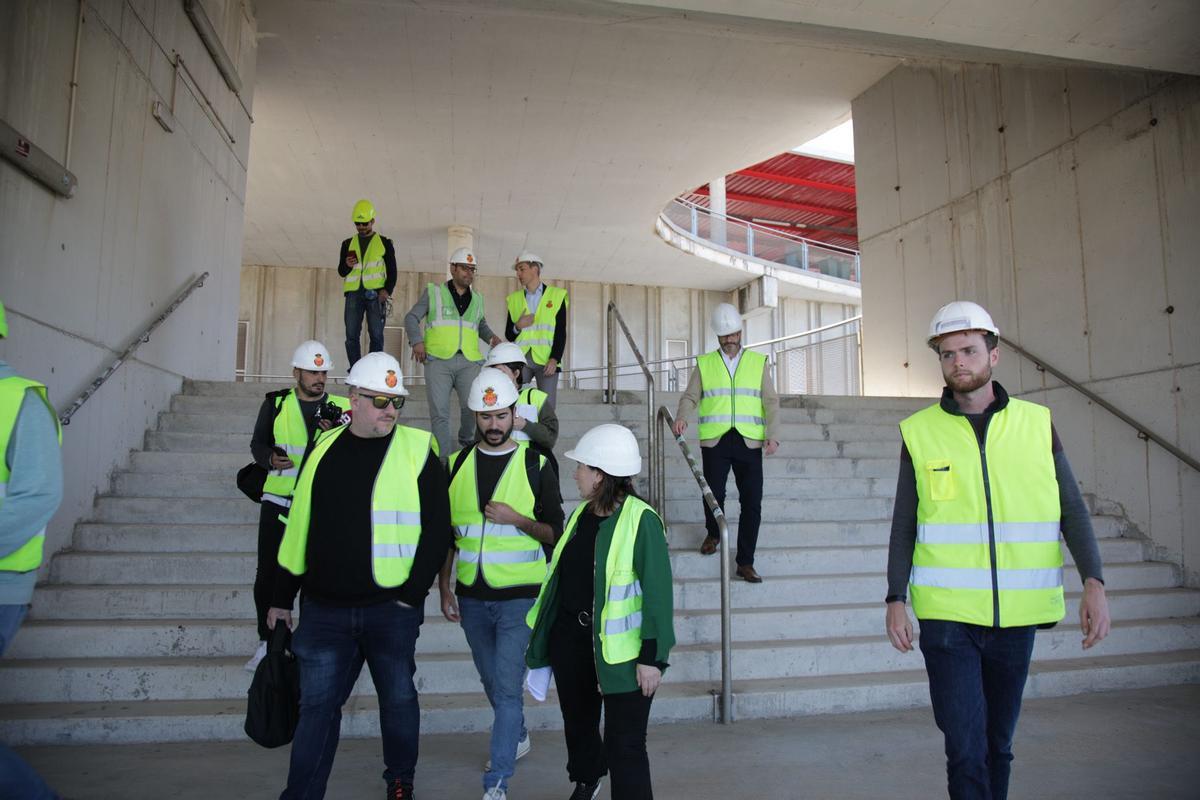 FOTOS | Así avanzan las obras de Son Moix - Diario de Mallorca